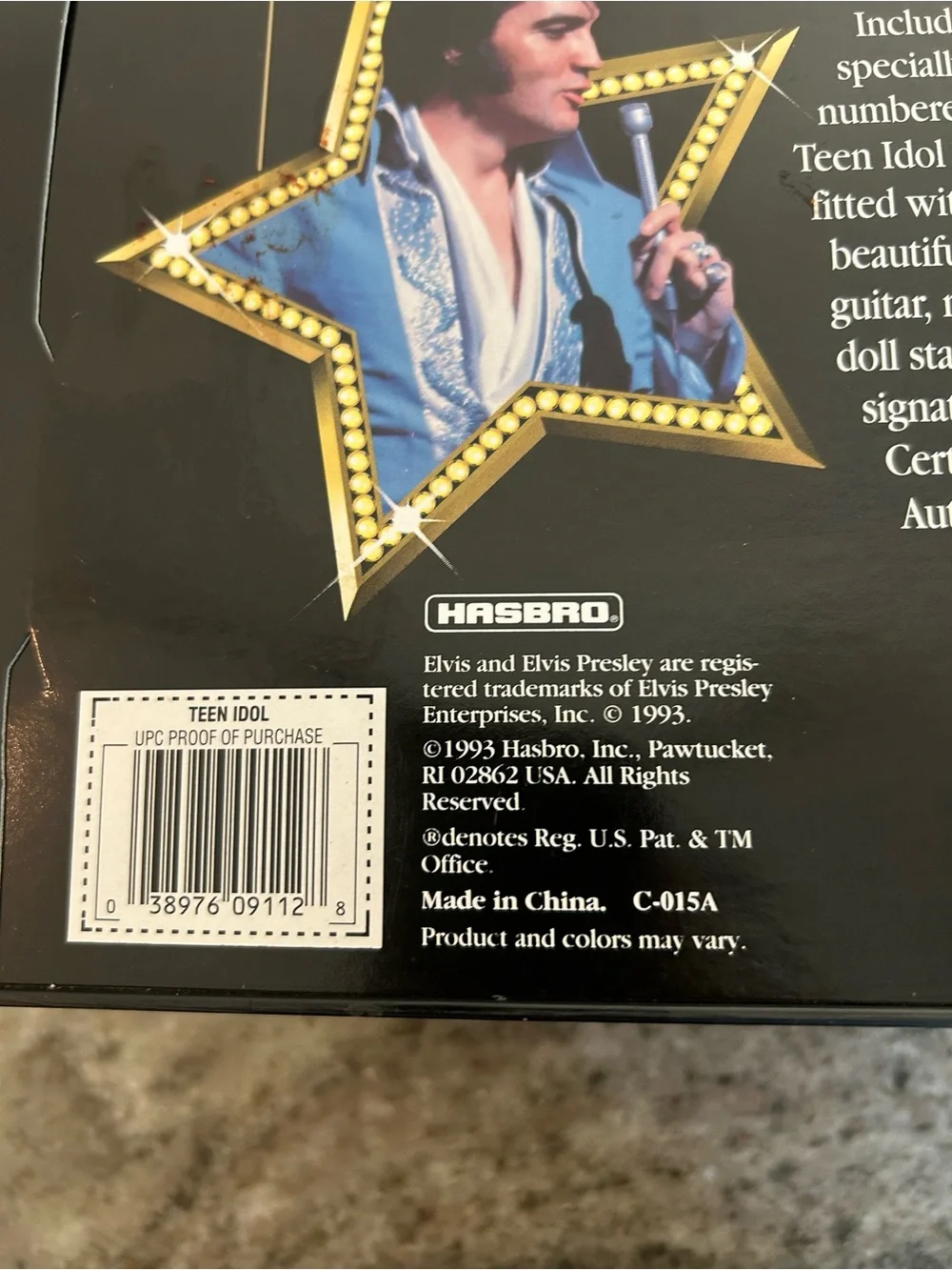 Hasbro licensed elvis